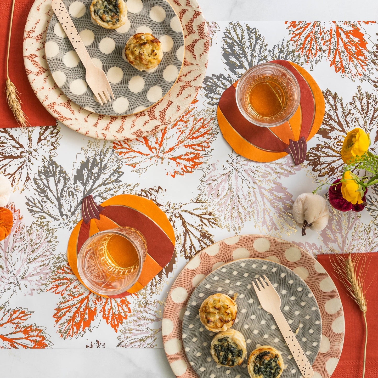Orange Pumpkin Napkins