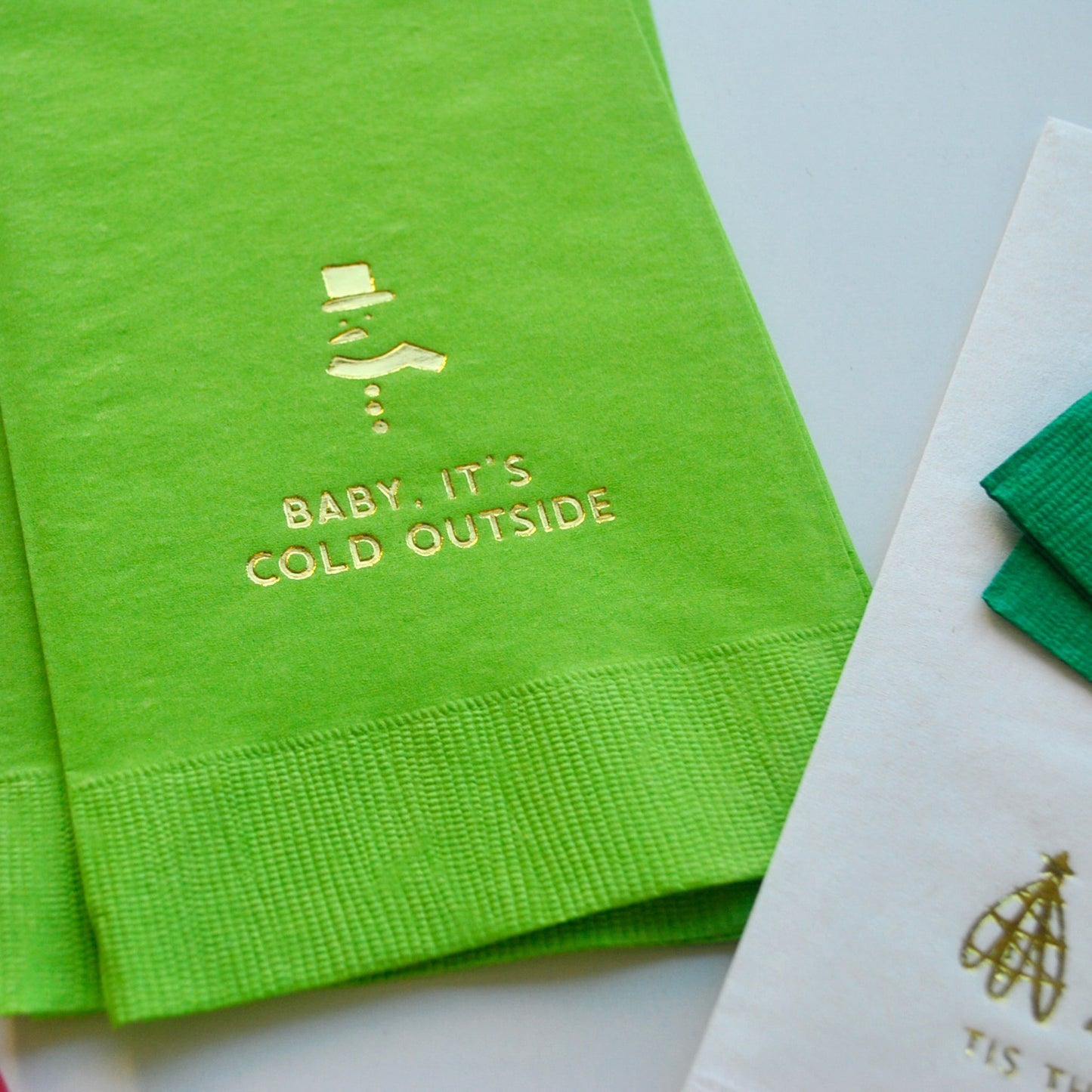 NAP-MODXMAS-GUEST-938- Modern Christmas Guest Towels