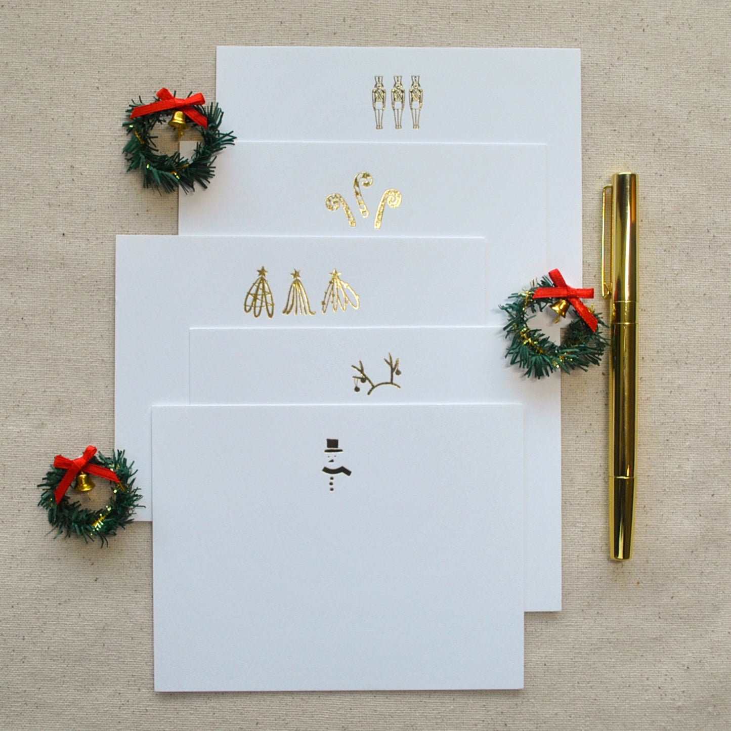 STAT-MODXMAS-NTCRD-939- Modern Christmas Notecards