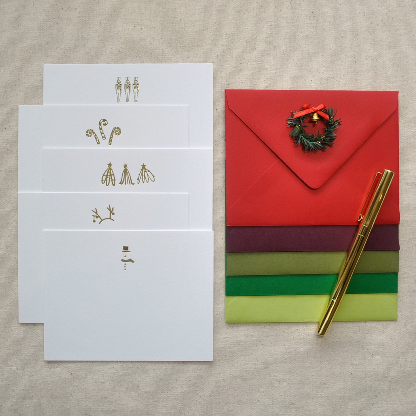 STAT-MODXMAS-NTCRD-939- Modern Christmas Notecards