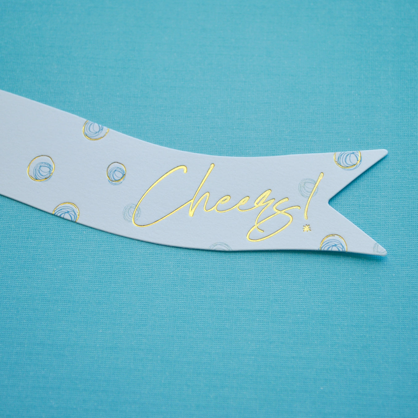 STAT-BT-CHEERS-555- Cheers Bottle Tag