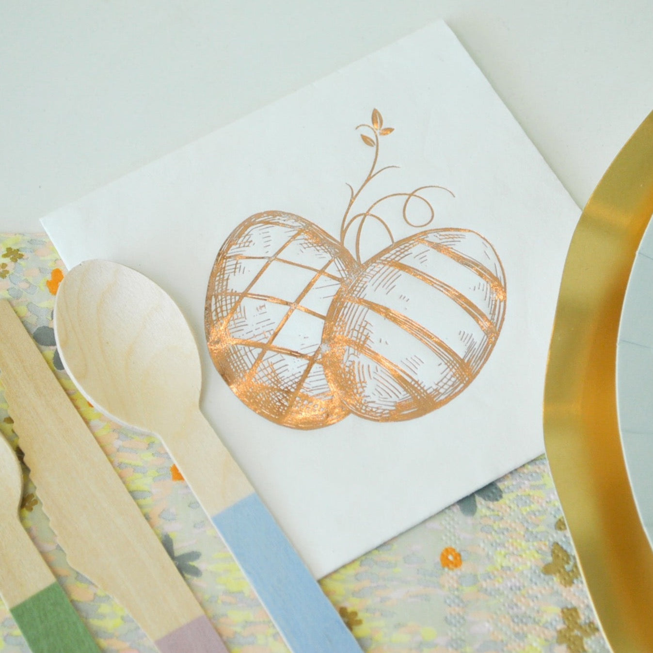 Hoppy Eggs Beverage Napkins