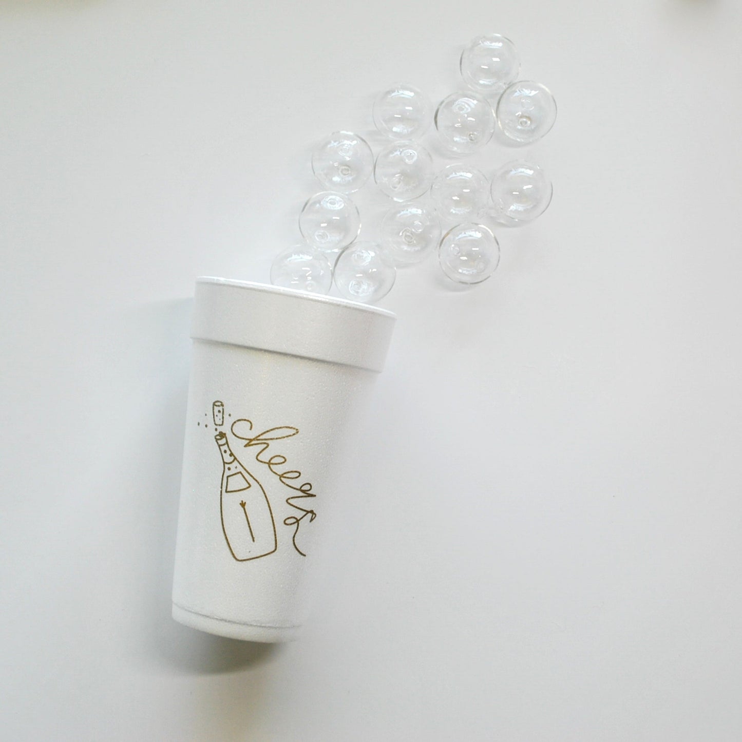 CUP-F-CHEERS-100- Cheers 20oz. Foam Cups | 10 pack