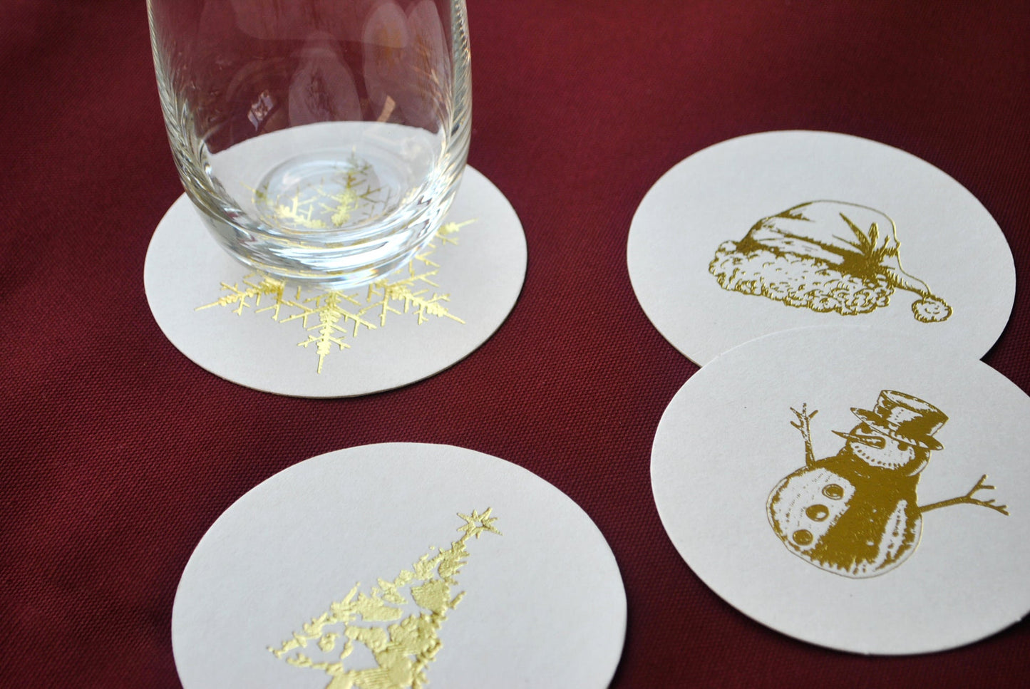 TBTP-TRADXMAS-COAST-1284- Traditional Christmas Coasters