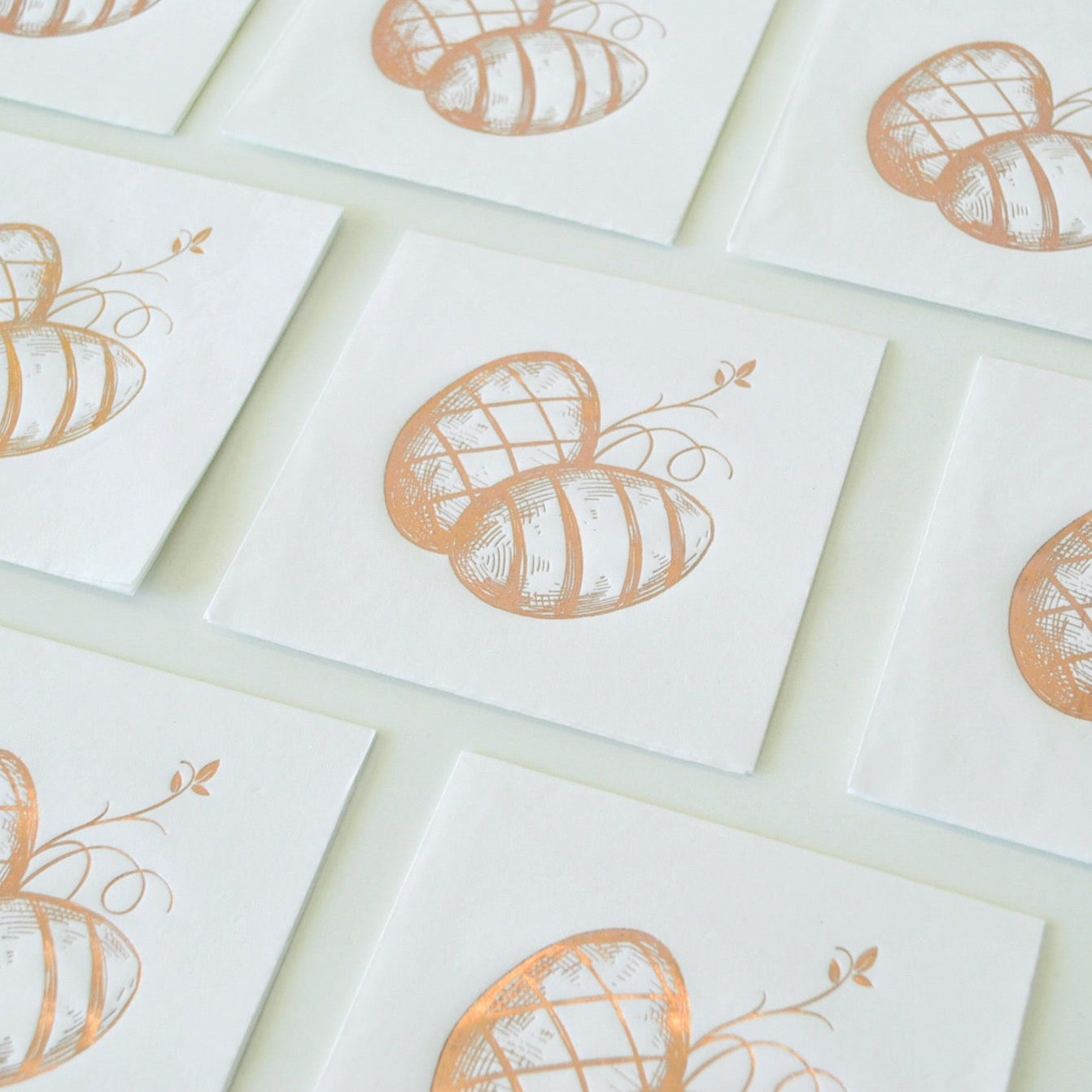 Hoppy Eggs Beverage Napkins