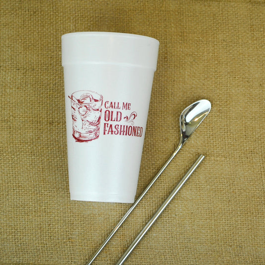 CUP-F-CALLOLD-109- Call Me Old Fashioned 20oz. Foam Cups | 10 pack