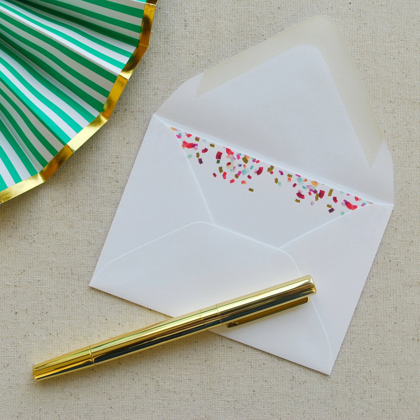 STAT-CONF-NTCARD-298- Confetti Notecards