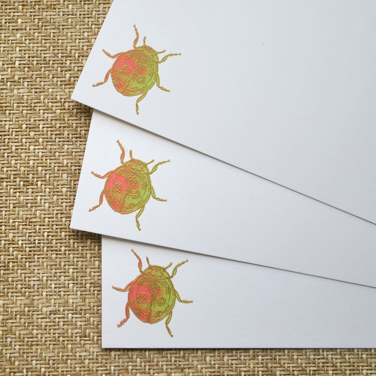 STAT-LDYBUG-NTECRD-876- Ladybug Notecards