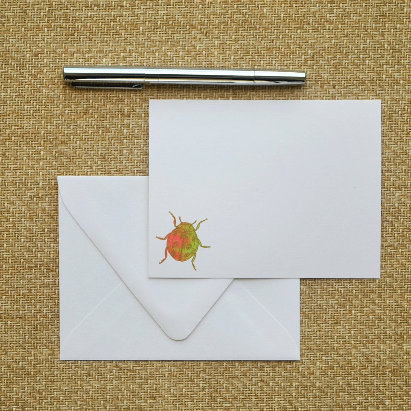 STAT-LDYBUG-NTECRD-876- Ladybug Notecards