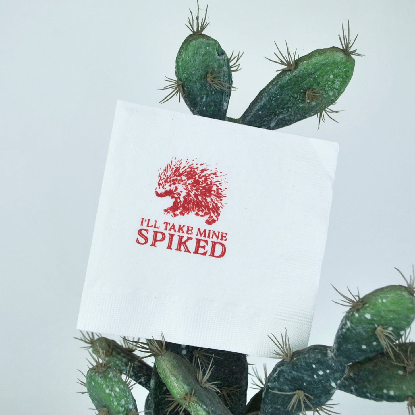 I'll Take Mine Spiked Foam & Reusable Frosted Cups