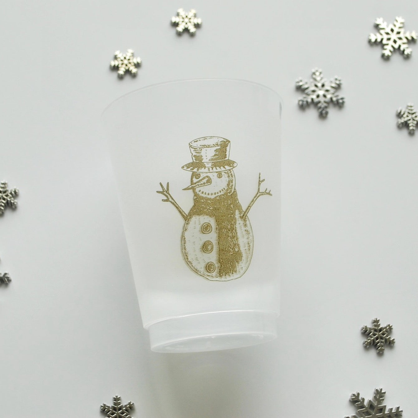 CUP-FF-FROSTY-126- Frosty Reusable Frosted Cups