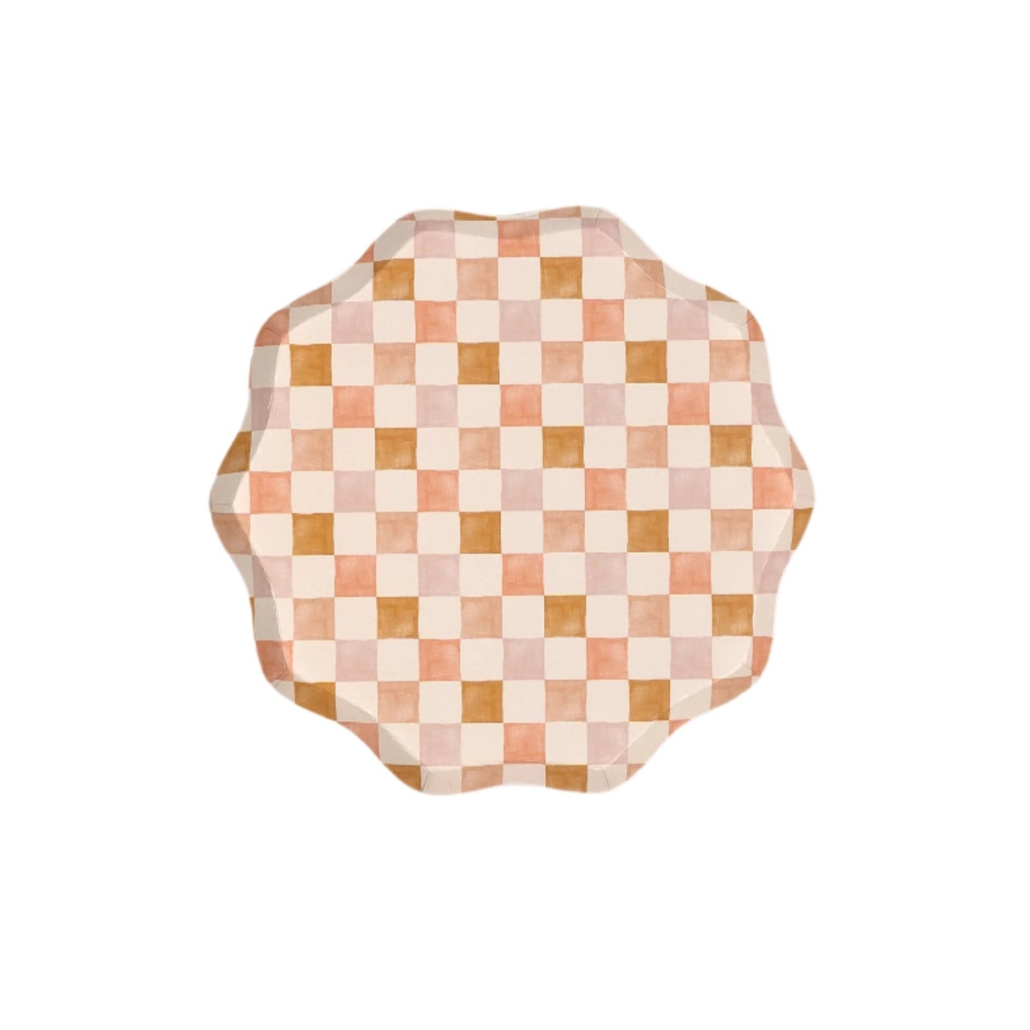 HMY25-DP1- Harmony Plaid Dessert Plates