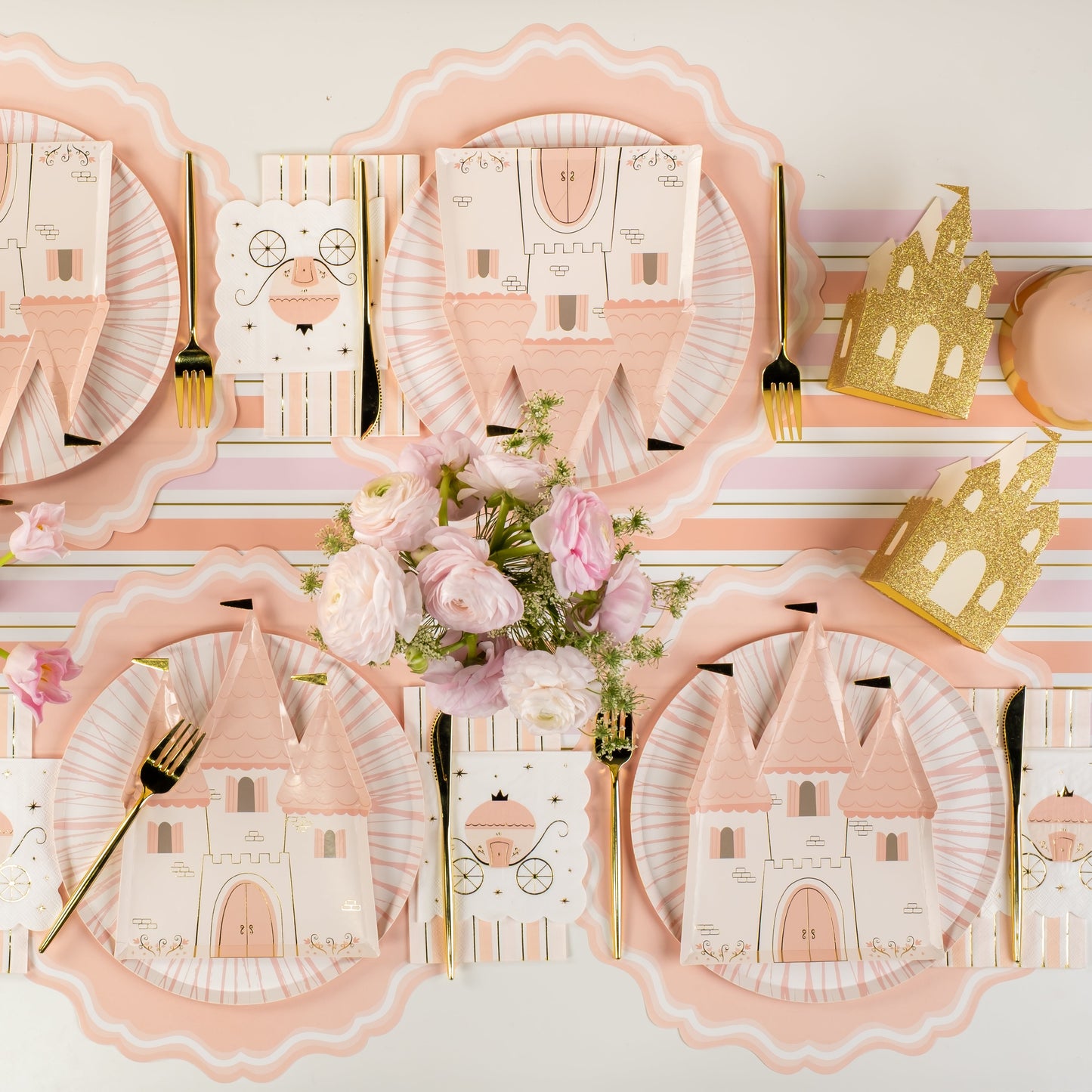 PRN25-CN3- Princess Coach Beverage Napkins
