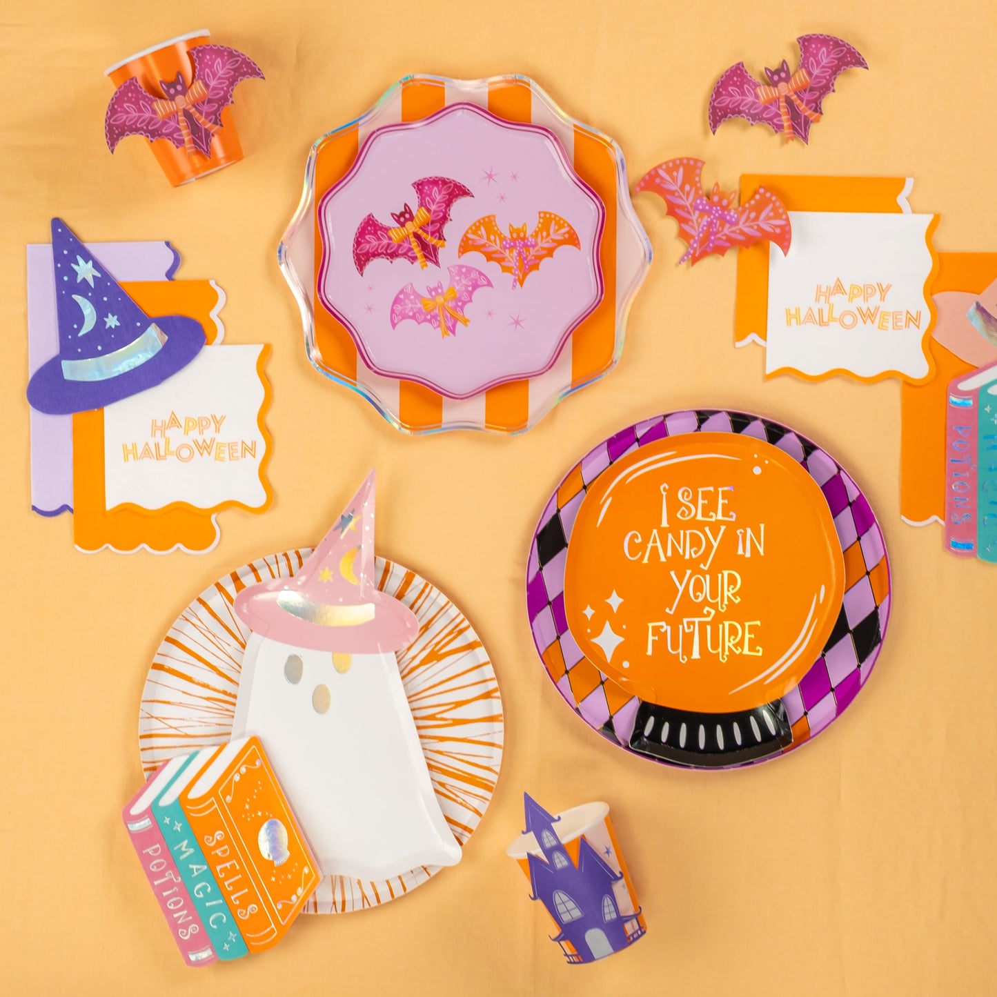 HAL25-DP4- Bats & Bows Small Plates