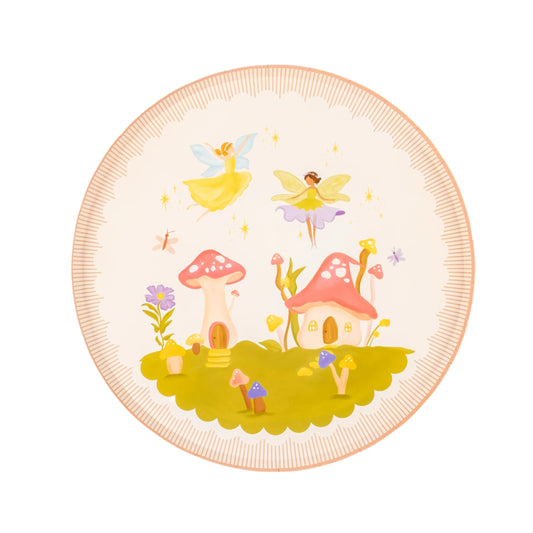 FAI25-DNP2-Fairy Garden Dinner Plates