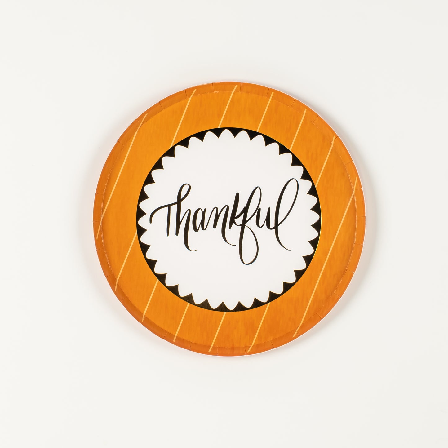 HAR25-DP3- Harvest Thankful Dessert Plates
