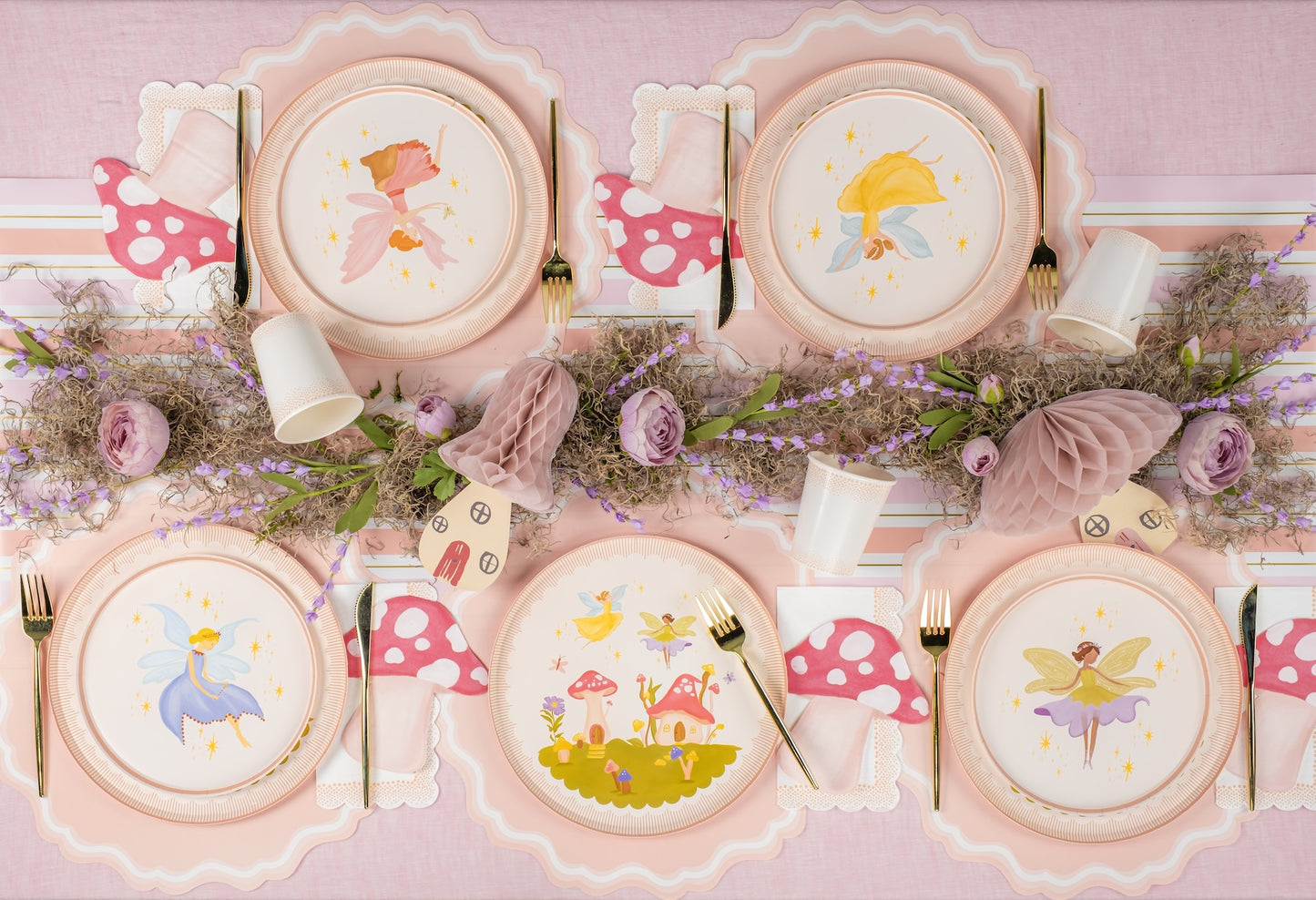 FAI25-DNP2-Fairy Garden Dinner Plates (PREORDER STARTS SHIPPING 08/15)