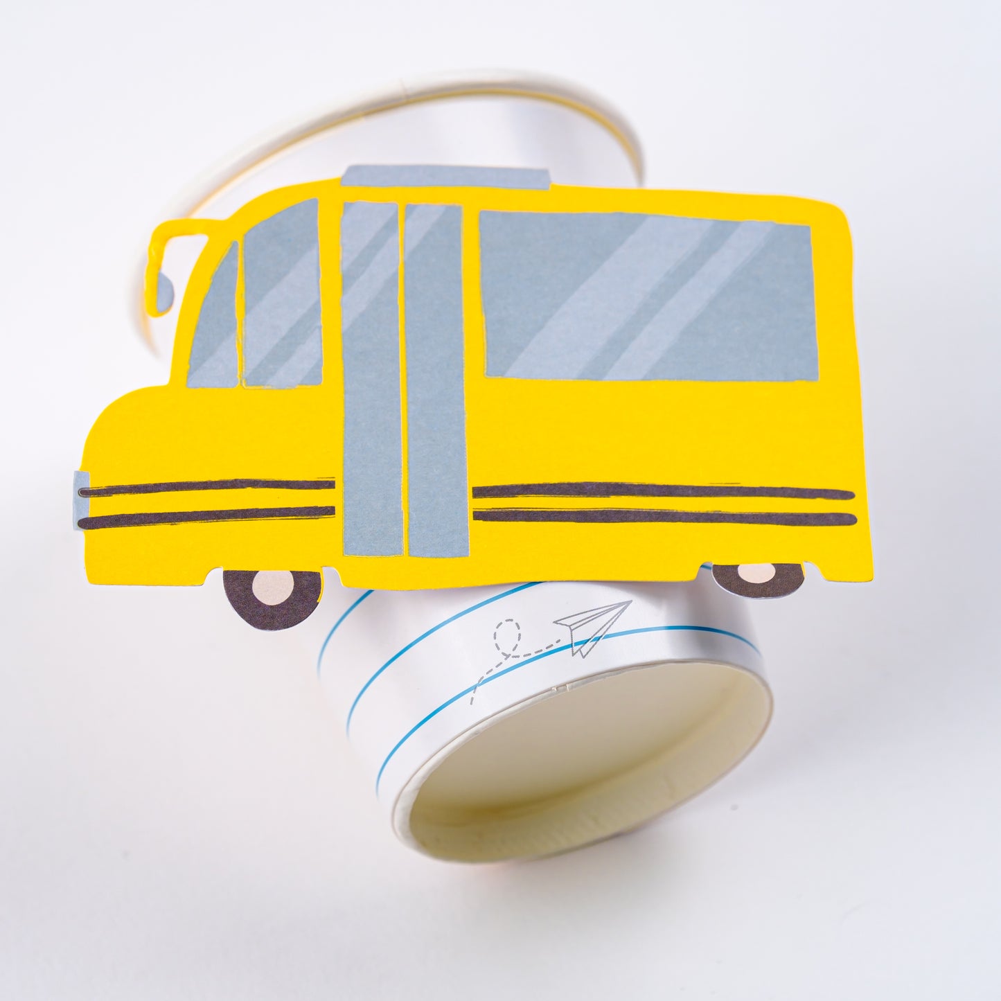 SCH24-CU1- Off to School Paper Cups