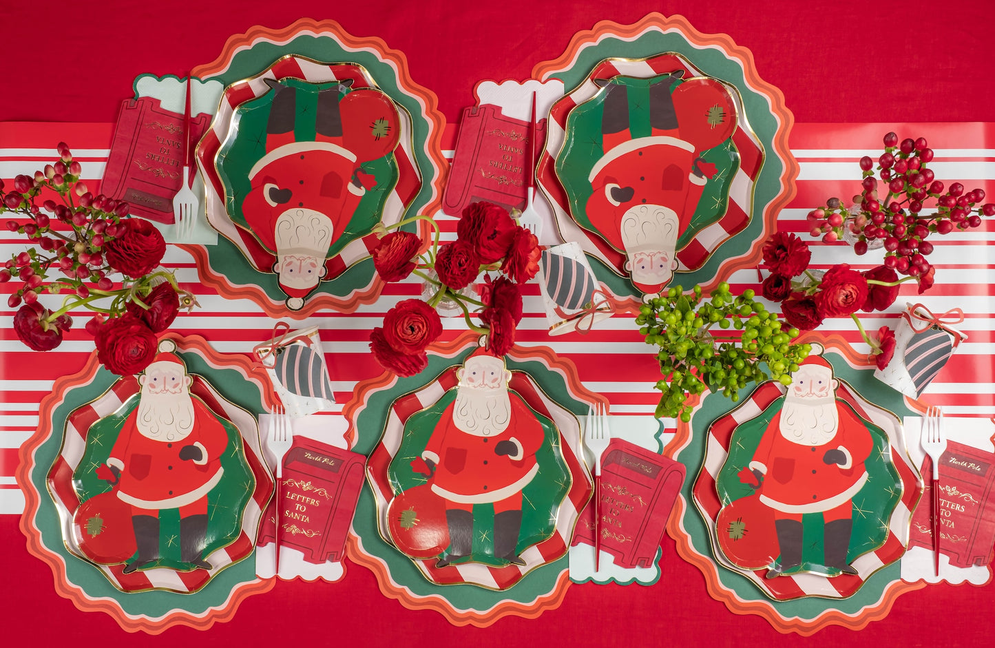 Letters to Santa Beverage Napkins