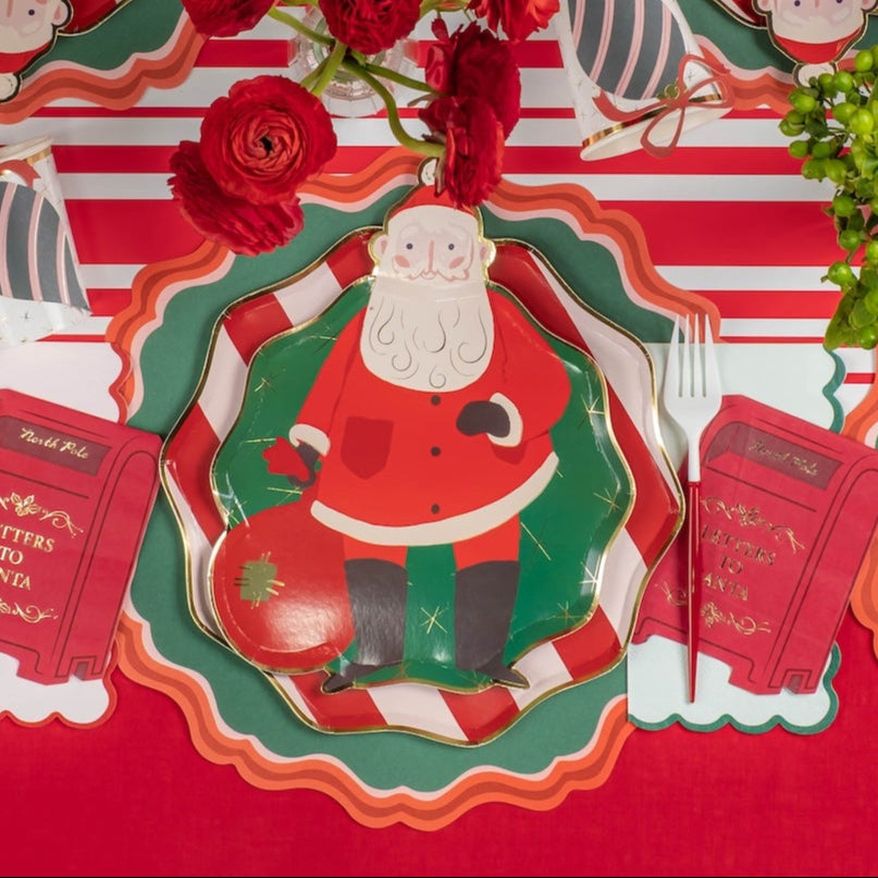 Letters to Santa Beverage Napkins