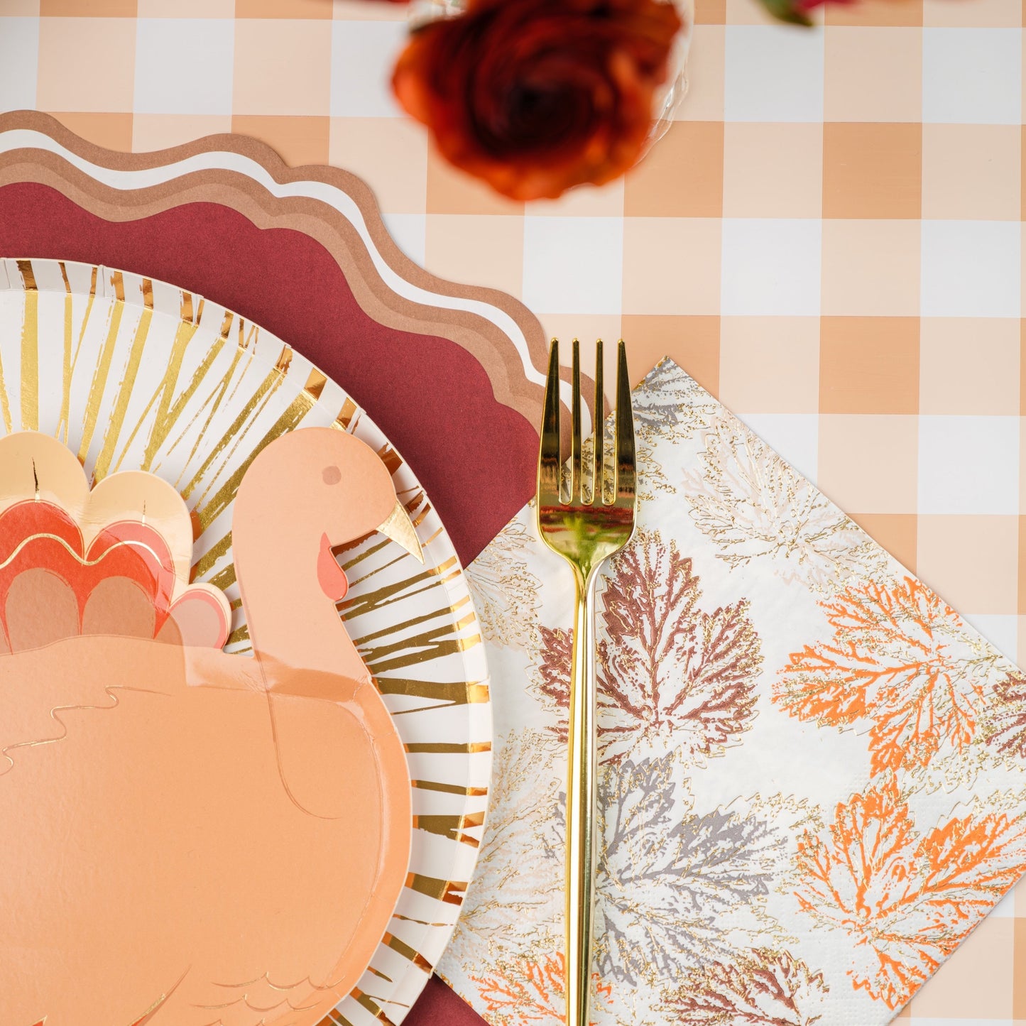 MCL24-PL17- Harvest Fancy Scallop Placemat