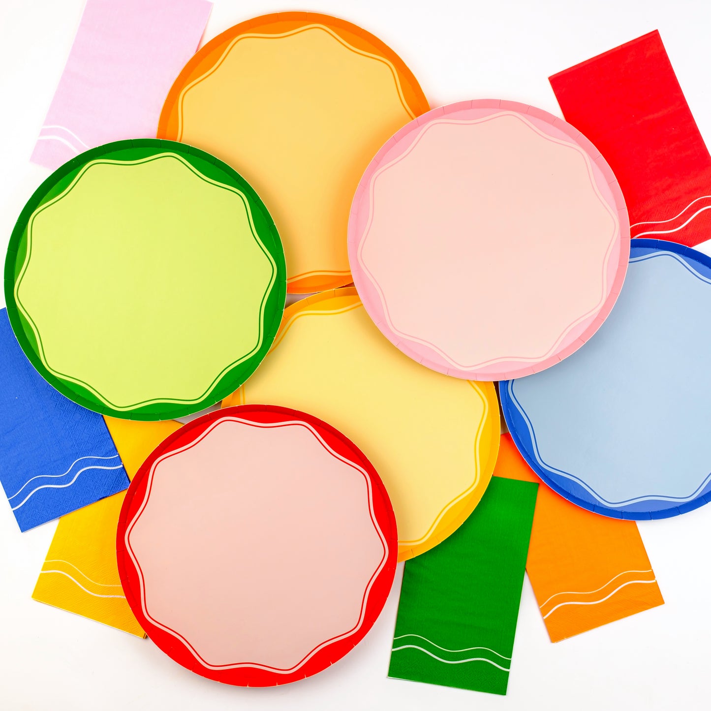 MCL24-GT9- Color Block Guest Towels