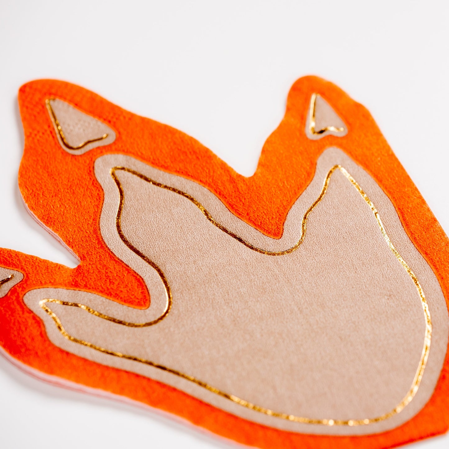 DINO25-CN4- Dinosaur Footprint Napkin