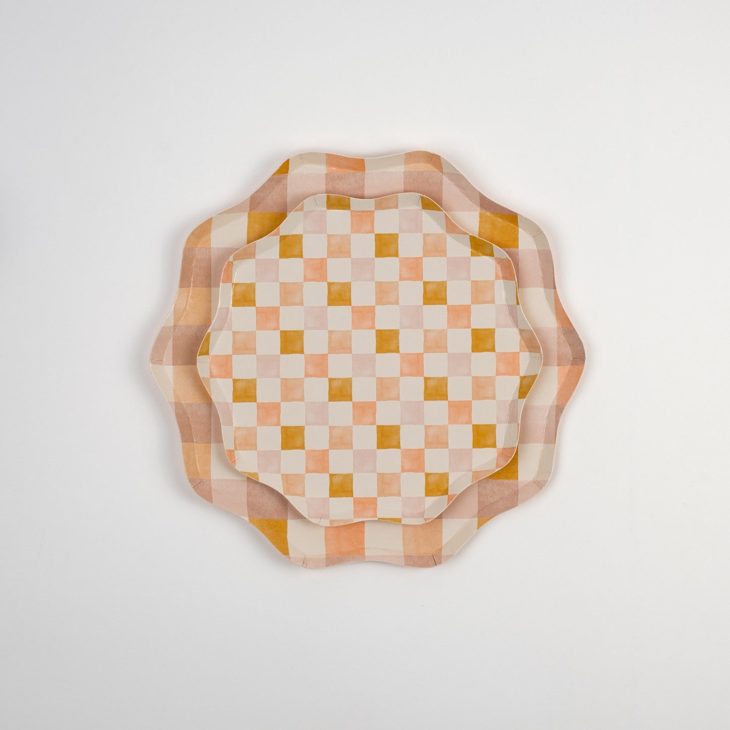 HMY25-DNP1- Harmony Plaid Dinner Plates