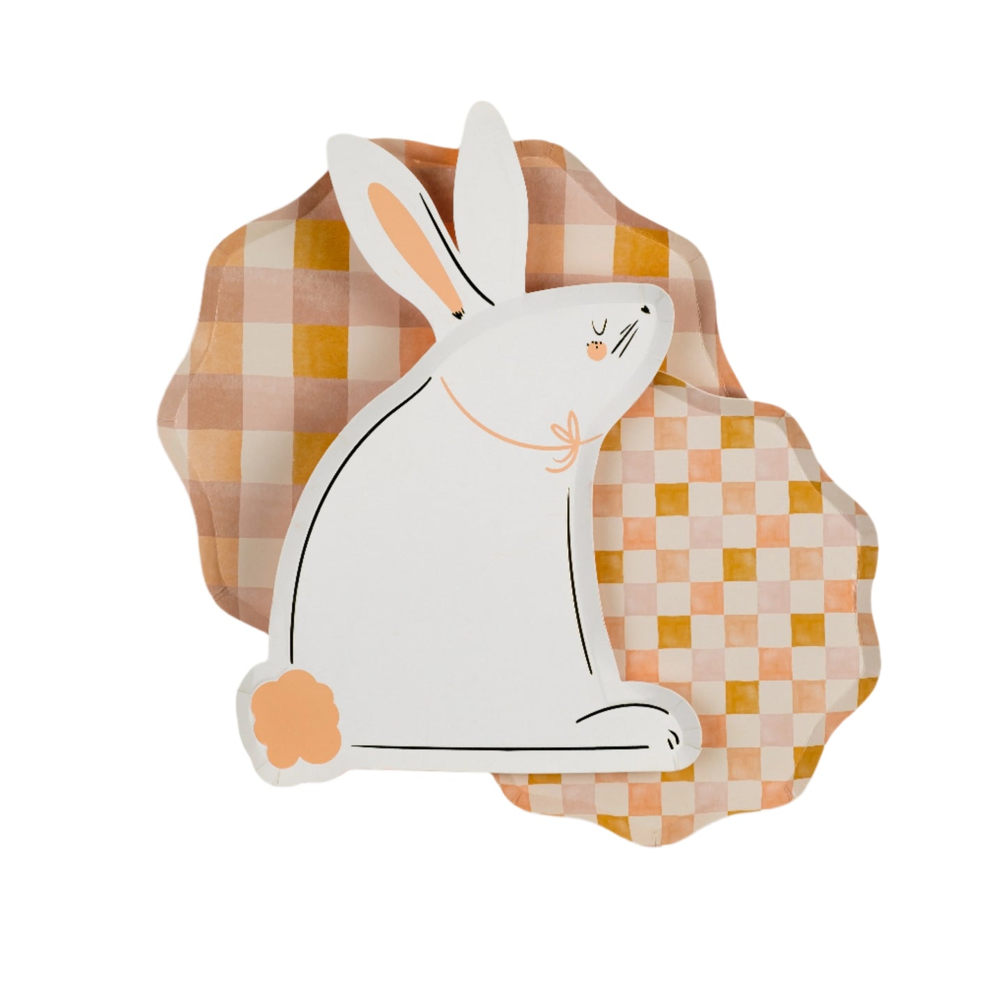 HMY25-DP3- Harmony Bunny Dessert Plates