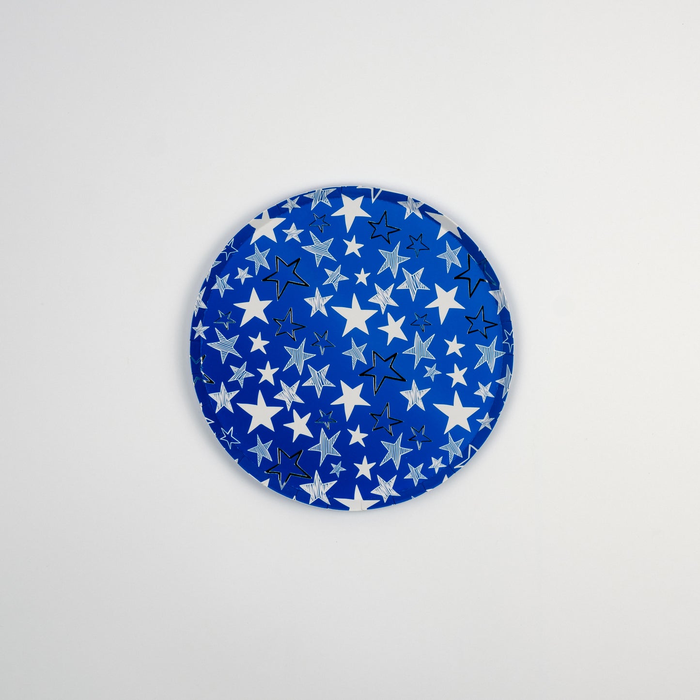 AME25-DP1- Americana Stars Dessert Paper Plates
