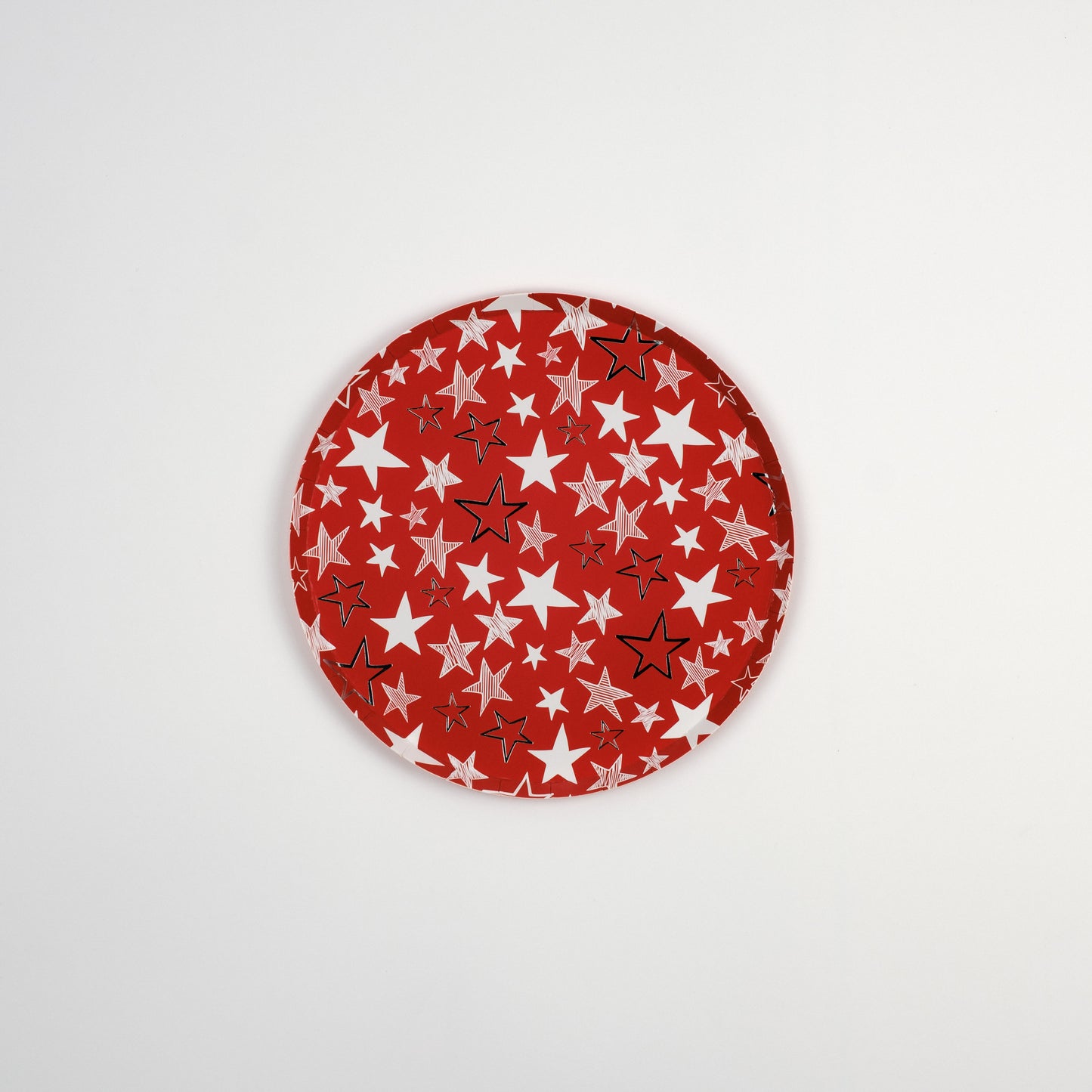 AME25-DP1- Americana Stars Dessert Paper Plates
