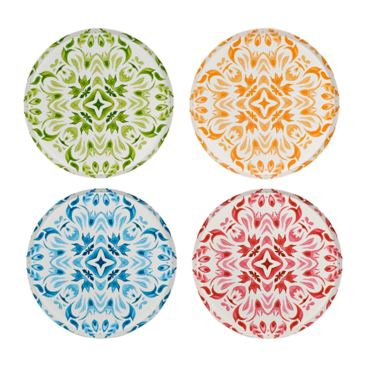 SUM25-DP3- Talavera Assorted Dessert Plates
