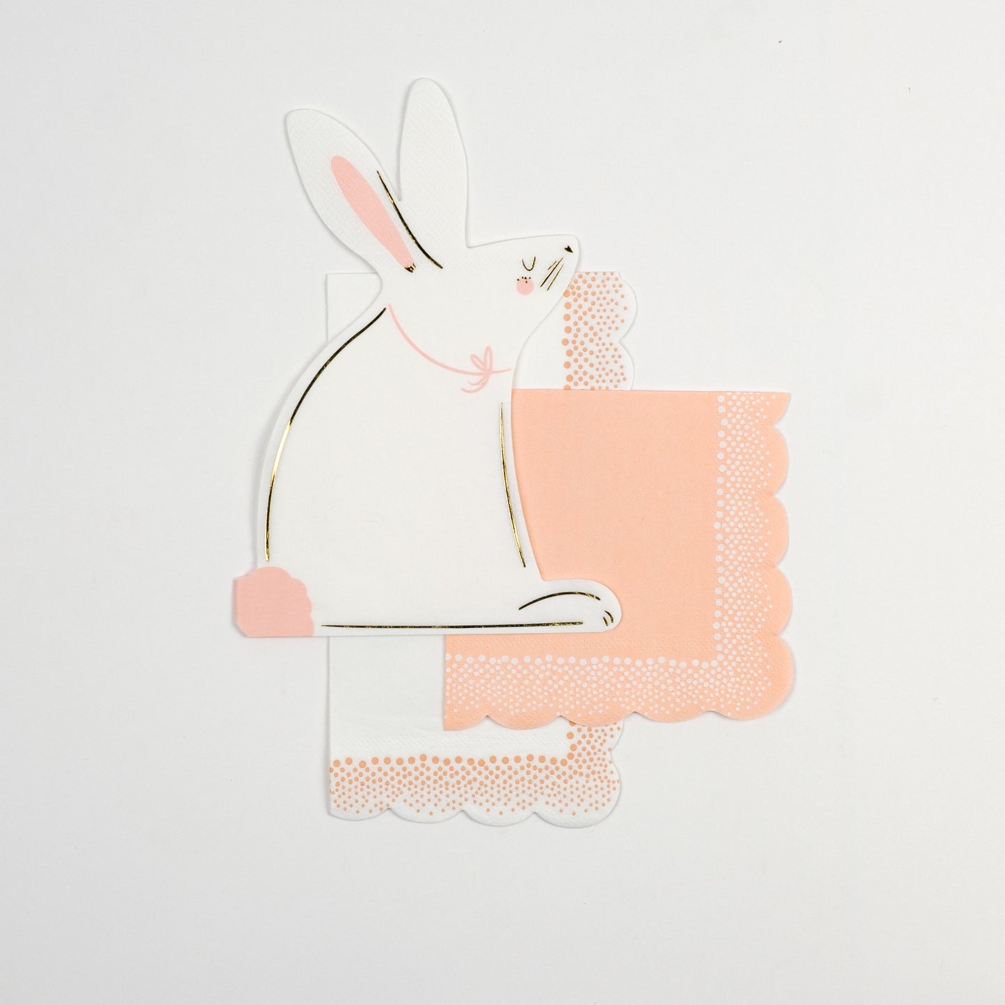 HMY25-CN1- Harmony Bunny Beverage Napkins