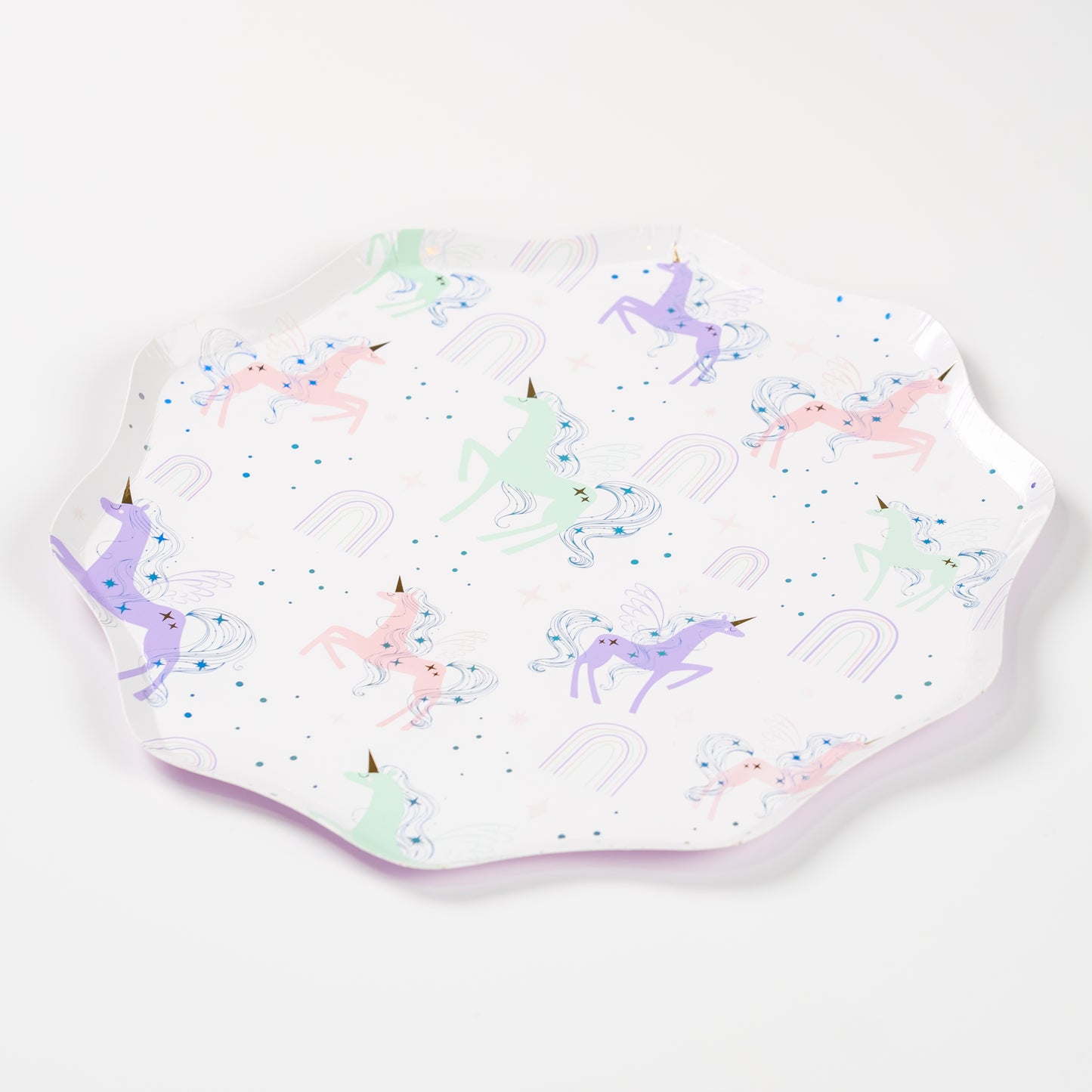 UNI25-DNP1-Unicorn Dinner Plates-(PREORDER STARTS SHIPPING 08/15)