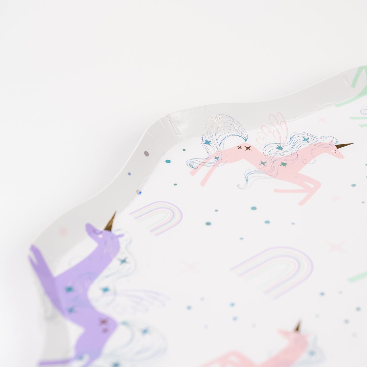 UNI25-DNP1-Unicorn Dinner Plates-(PREORDER STARTS SHIPPING 08/15)