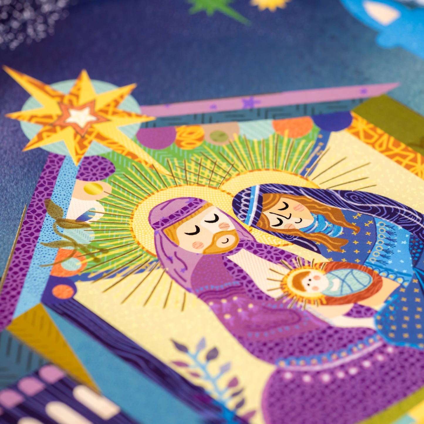 HOL25-DP10-Holy Family Nativity Small Plate-(PREORDER STARTS SHIPPING 08/15)