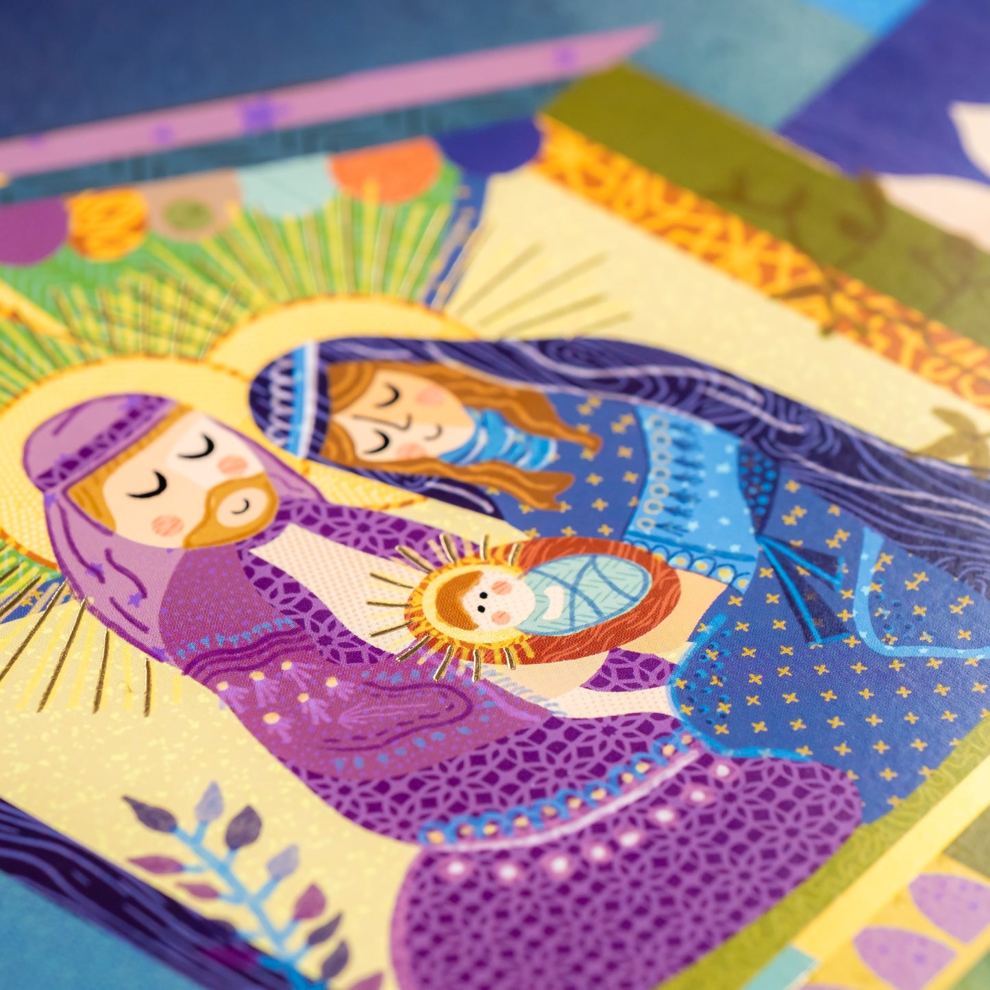 HOL25-DP10-Holy Family Nativity Small Plate-(PREORDER STARTS SHIPPING 08/15)