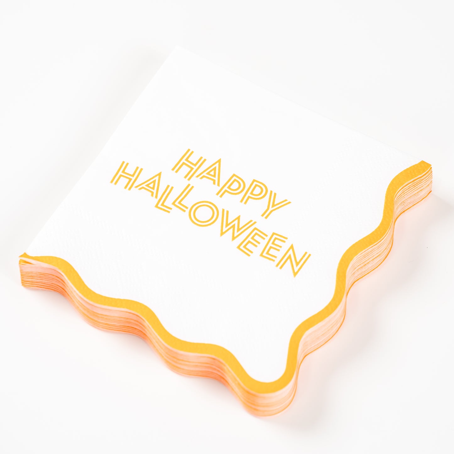 HAL25-CN4- Happy Halloween Cocktail Napkins