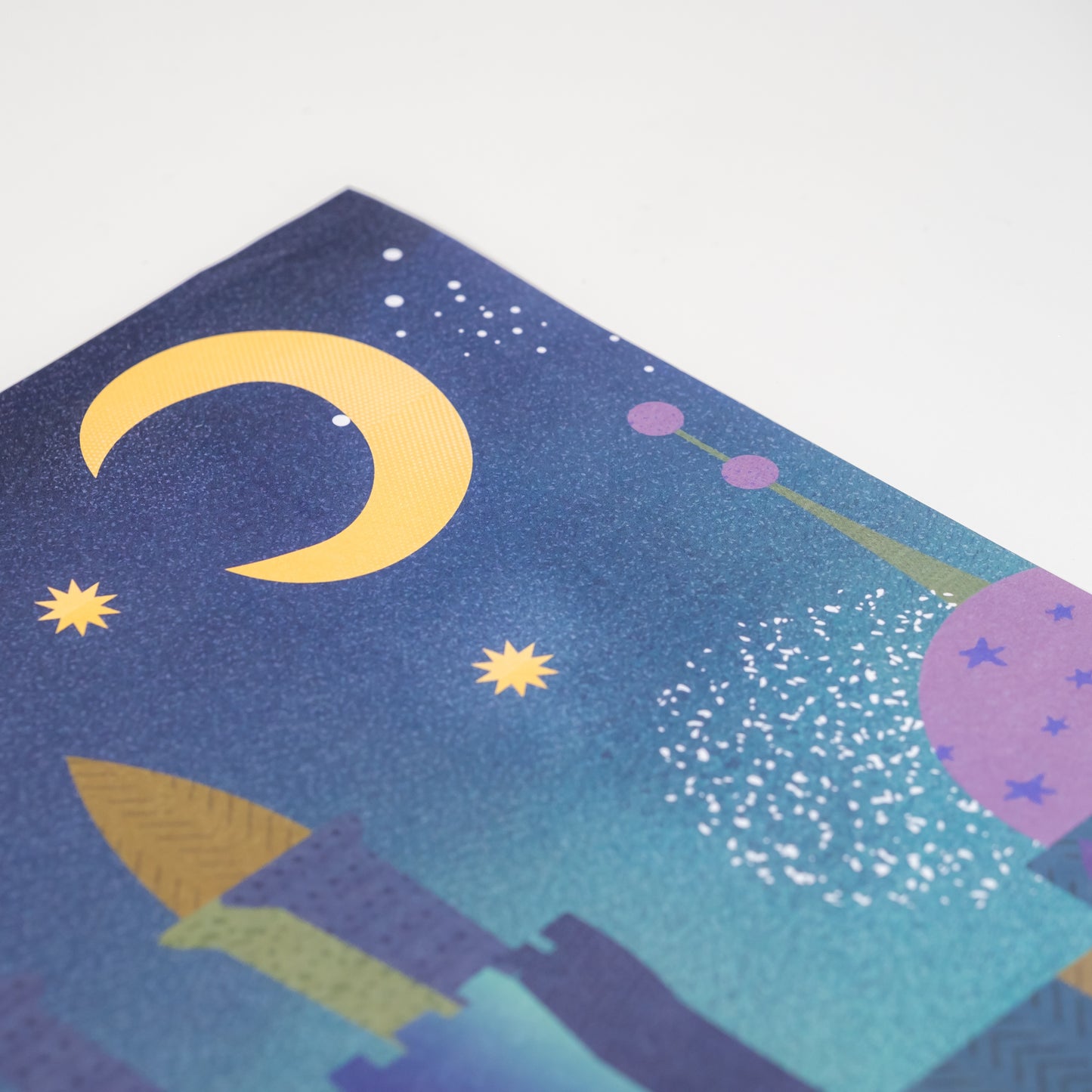 HOL25-PL7-Nativity Cityscape Paper Placemats