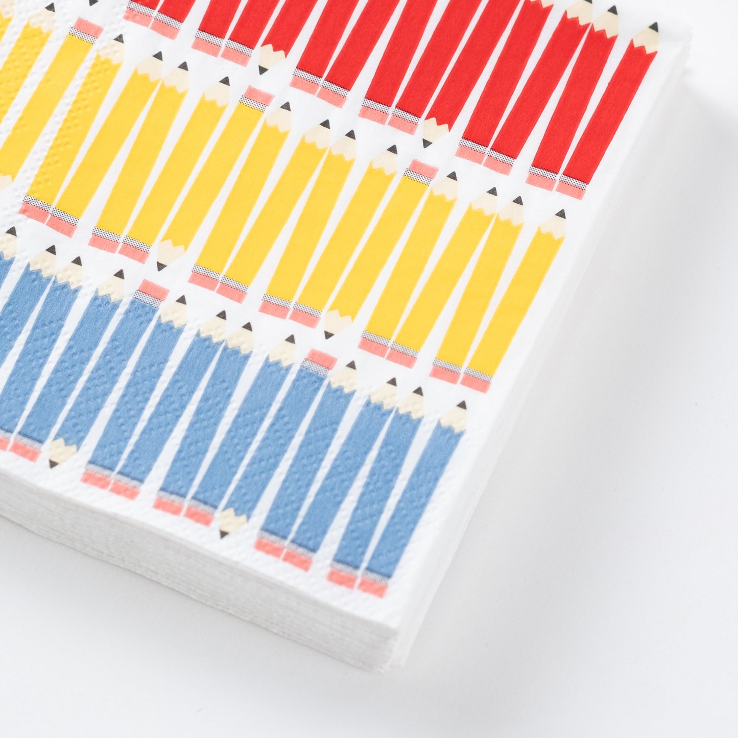 SCH25-CN2- Gatherings School Days Pencils Beverage Napkin