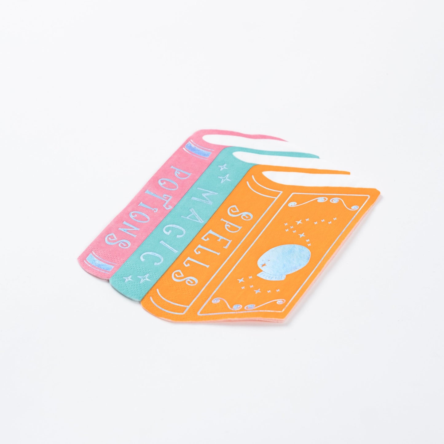HAL25-CN3- Mystical Spell Book Napkins