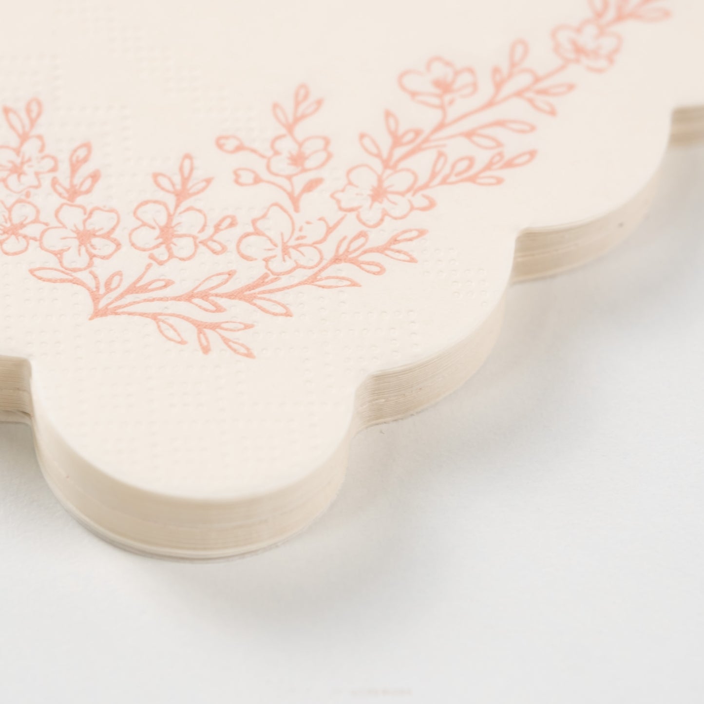 Floral Elegance Pink Guest Towels