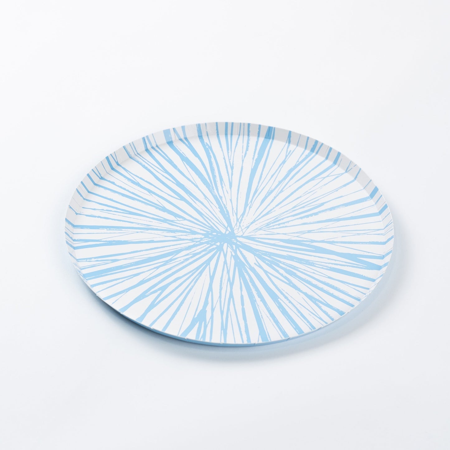 RAD25-DNP9- Baby Blue Radiance Dinner Plates