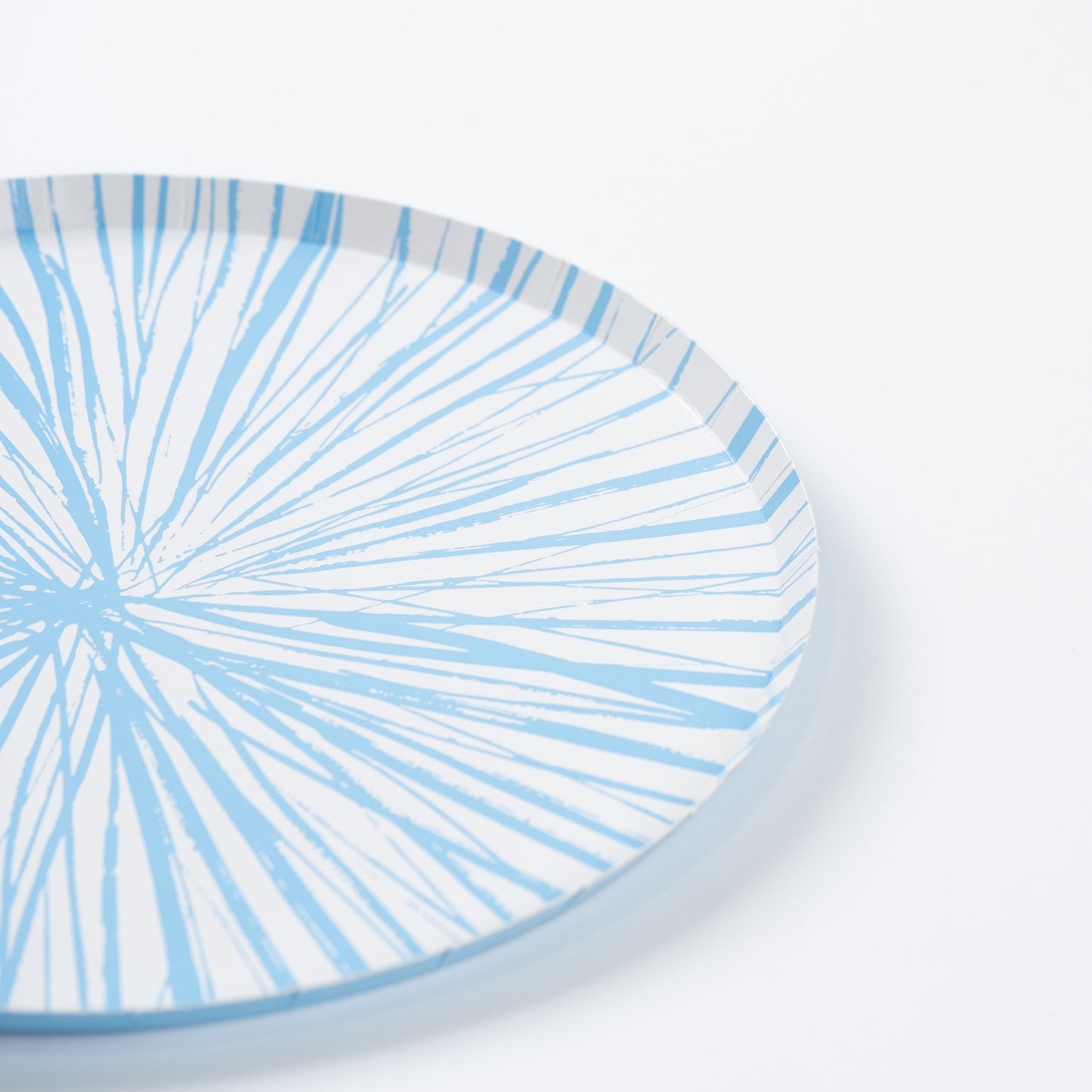 RAD25-DNP9- Baby Blue Radiance Dinner Plates