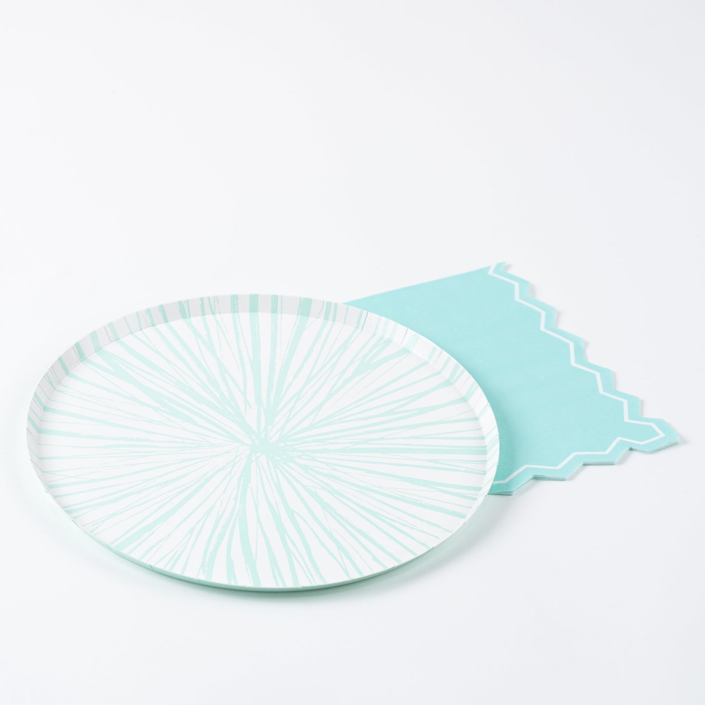 MCL25-GT16- Mint Celebration Chic Guest Towels