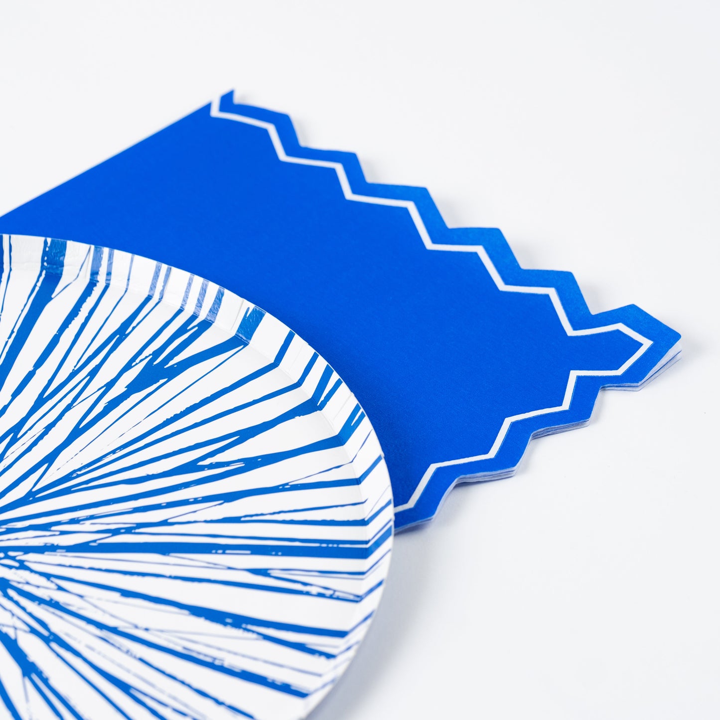 MCL25-GT20- Blue Celebration Chic Guest Towels