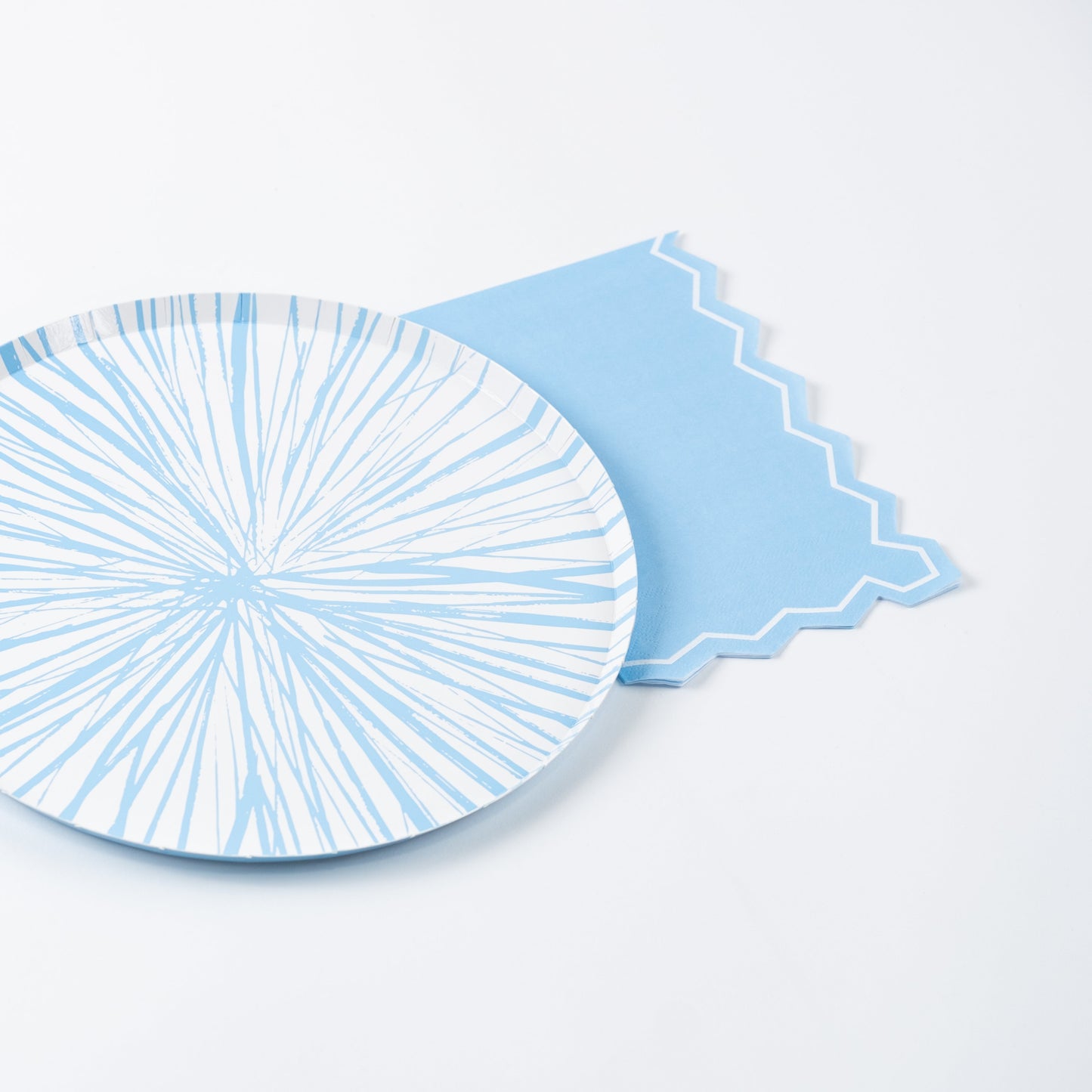 MCL25-GT14- Light Blue Celebration Chic Guest Towels