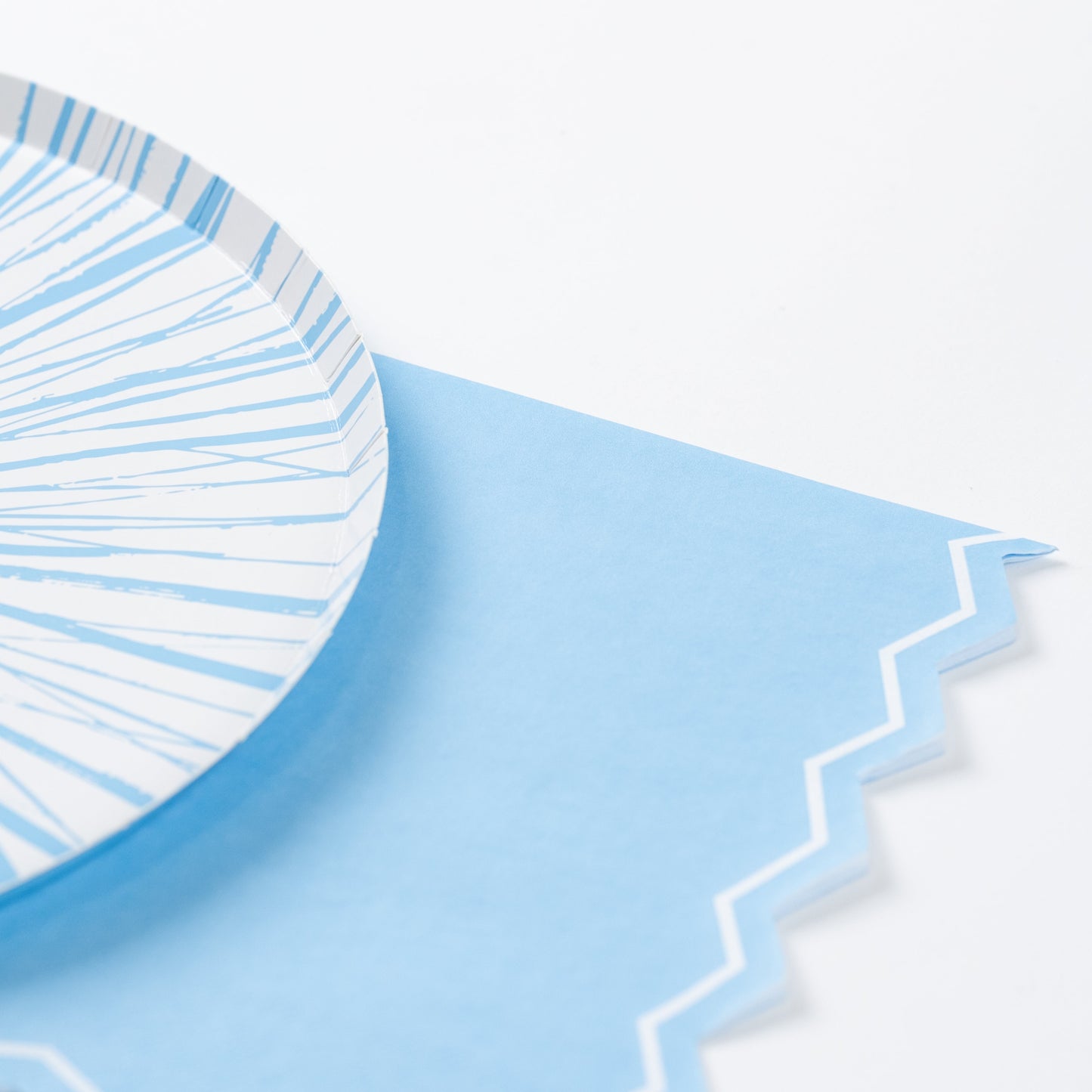 MCL25-GT14- Light Blue Celebration Chic Guest Towels