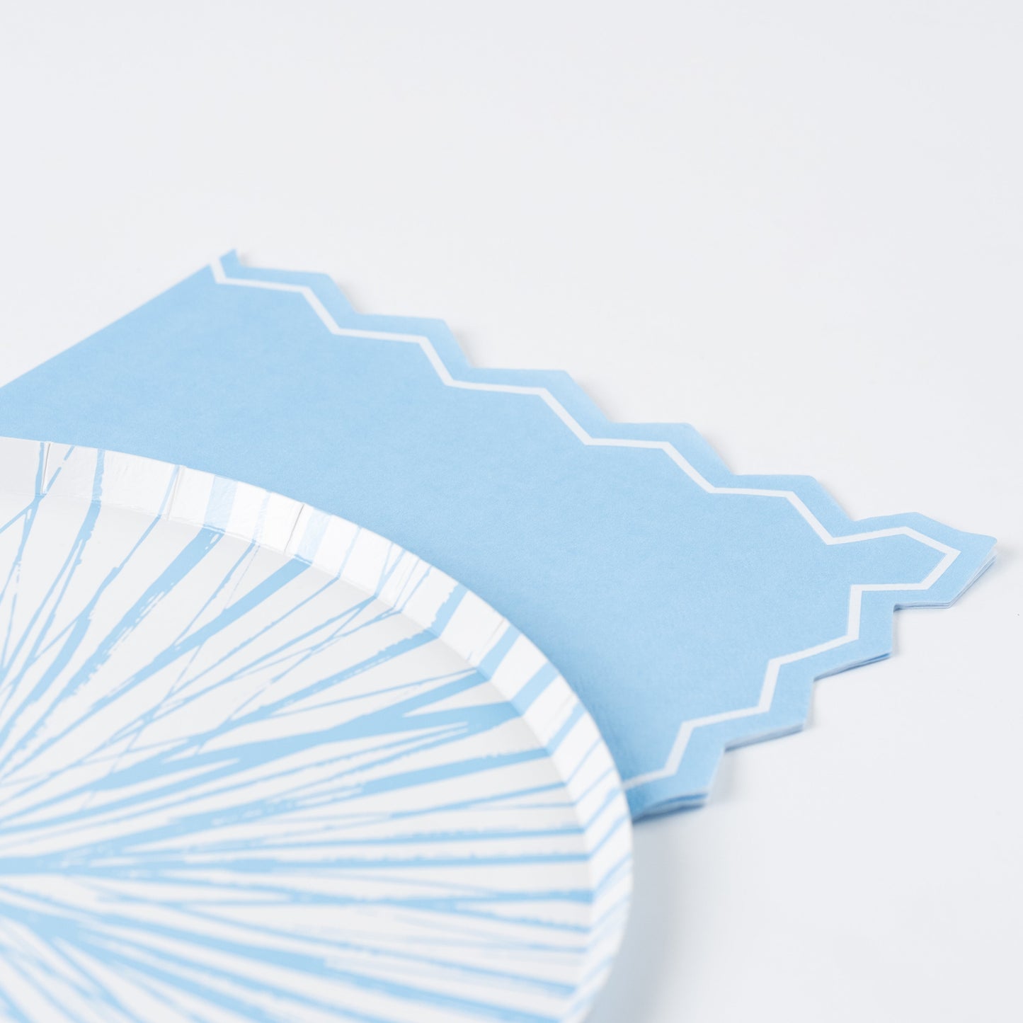 MCL25-GT14- Light Blue Celebration Chic Guest Towels