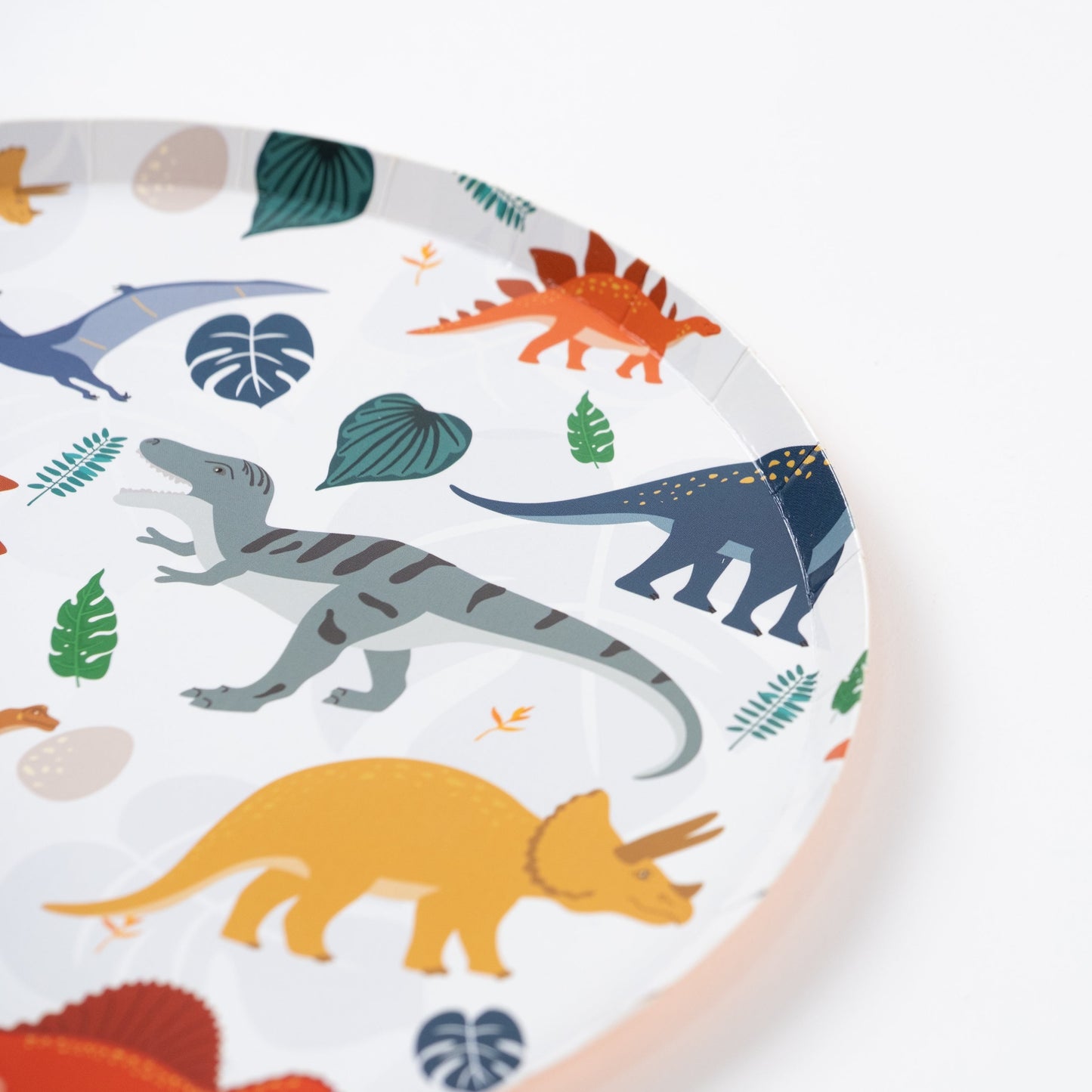 DINO25-DP1- Dinosaur Dessert Plates